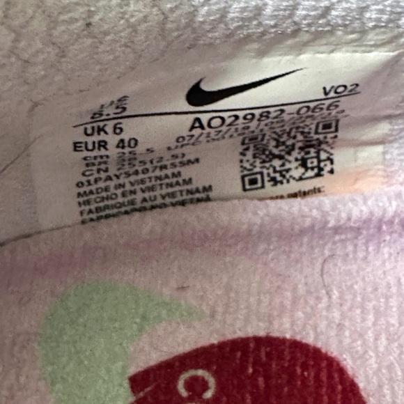 Nike Air Zoom Metcon 5 U Complet Me Black Noble Red Pink White Size 8.5 - Picture 8 of 8